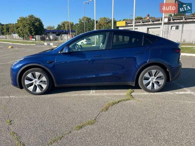 Синий Тесла Model Y, объемом двигателя 0 л и пробегом 45 тыс. км за 26500 $, фото 2 на Automoto.ua