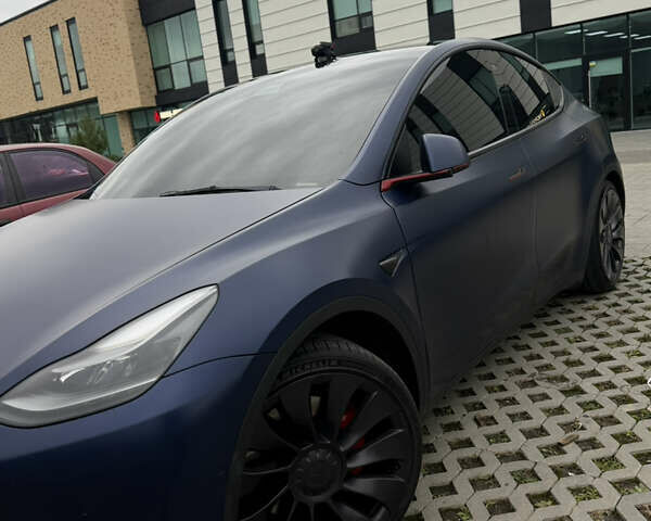 Синій Тесла Model Y, об'ємом двигуна 0 л та пробігом 48 тис. км за 26000 $, фото 42 на Automoto.ua