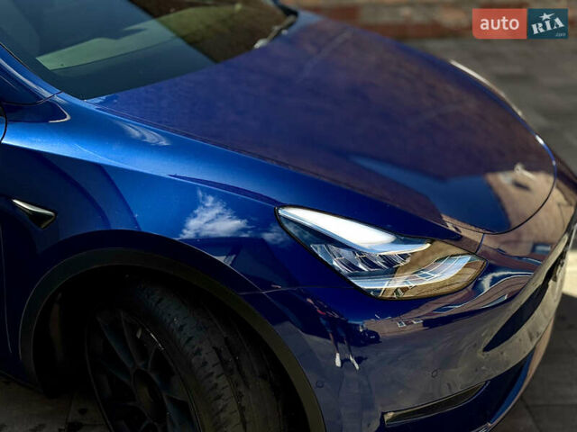 Тесла Model Y 2021 в Белой Церкве на Automoto.ua Синий Тесла Model Y, объемом двигателя 0 л и пробегом 76 тыс. км за 26500 $, фото 1 на Automoto.ua