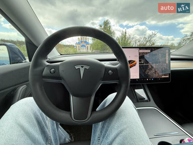 Синій Тесла Model Y, об'ємом двигуна 0 л та пробігом 77 тис. км за 28500 $, фото 9 на Automoto.ua