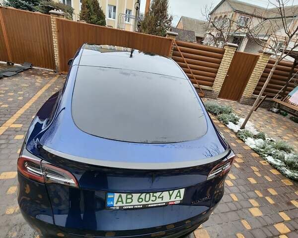 Синий Тесла Model Y, объемом двигателя 0 л и пробегом 67 тыс. км за 29000 $, фото 11 на Automoto.ua