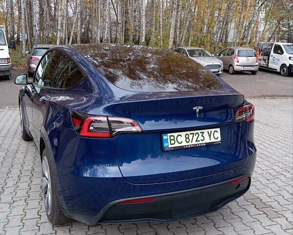 Синій Тесла Model Y, об'ємом двигуна 0 л та пробігом 51 тис. км за 25999 $, фото 8 на Automoto.ua
