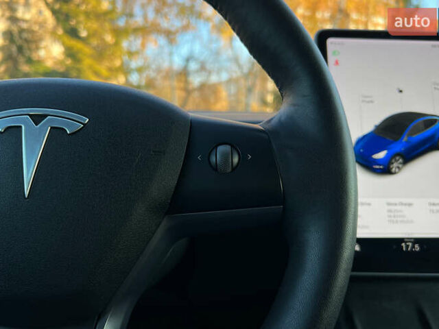 Синий Тесла Model Y, объемом двигателя 0 л и пробегом 72 тыс. км за 25750 $, фото 12 на Automoto.ua