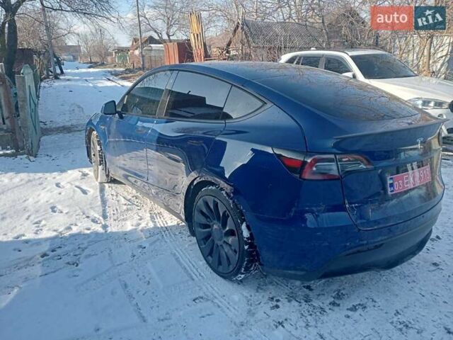 Синий Тесла Model Y, объемом двигателя 0 л и пробегом 115 тыс. км за 21900 $, фото 25 на Automoto.ua