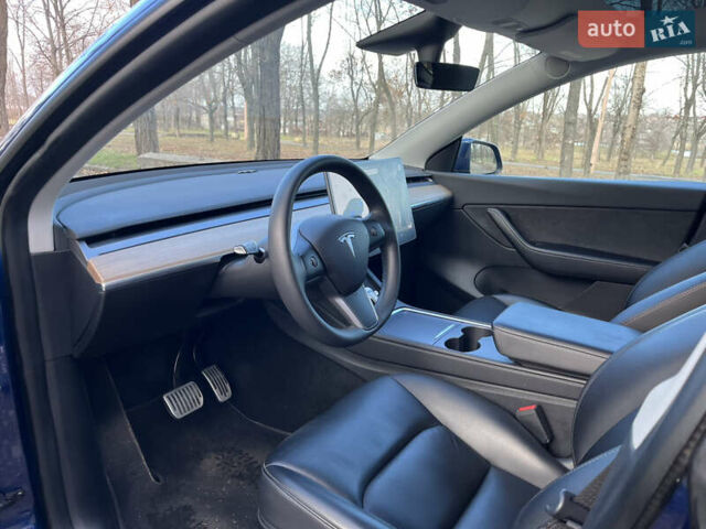 Синій Тесла Model Y, об'ємом двигуна 0 л та пробігом 72 тис. км за 27500 $, фото 24 на Automoto.ua