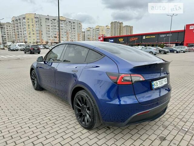 Синий Тесла Model Y, объемом двигателя 0 л и пробегом 28 тыс. км за 38555 $, фото 15 на Automoto.ua
