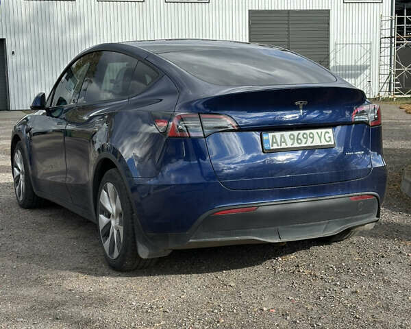 Синий Тесла Model Y, объемом двигателя 0 л и пробегом 116 тыс. км за 22999 $, фото 4 на Automoto.ua