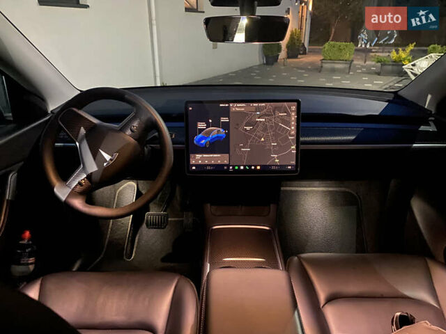 Синий Тесла Model Y, объемом двигателя 0 л и пробегом 190 тыс. км за 22300 $, фото 18 на Automoto.ua