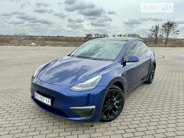 Синій Тесла Model Y, об'ємом двигуна 0 л та пробігом 28 тис. км за 38555 $, фото 5 на Automoto.ua