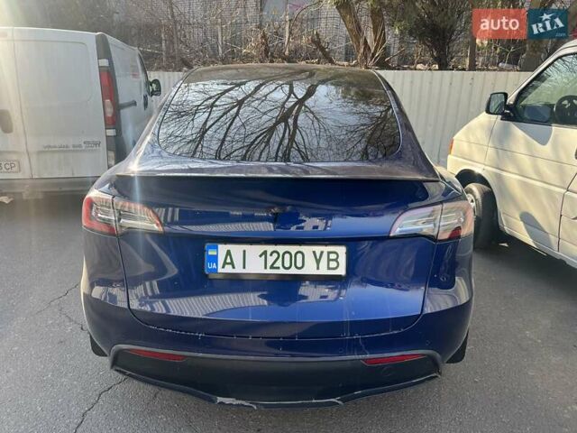 Синий Тесла Model Y, объемом двигателя 0 л и пробегом 101 тыс. км за 23999 $, фото 9 на Automoto.ua