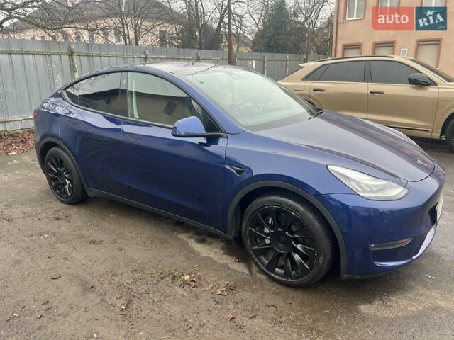 Синий Тесла Model Y, объемом двигателя 0 л и пробегом 125 тыс. км за 25997 $, фото 33 на Automoto.ua