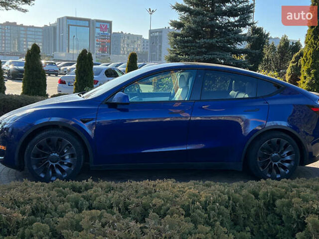 Синій Тесла Model Y, об'ємом двигуна 0 л та пробігом 64 тис. км за 26900 $, фото 3 на Automoto.ua