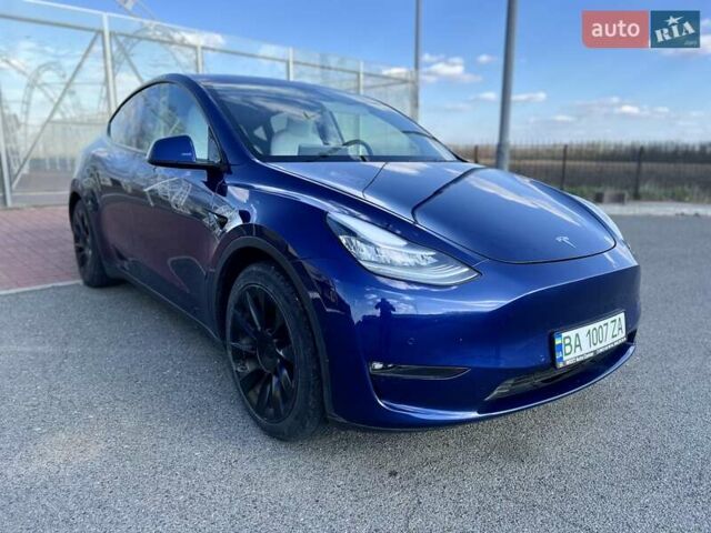 Синий Тесла Model Y, объемом двигателя 0 л и пробегом 69 тыс. км за 22200 $, фото 3 на Automoto.ua