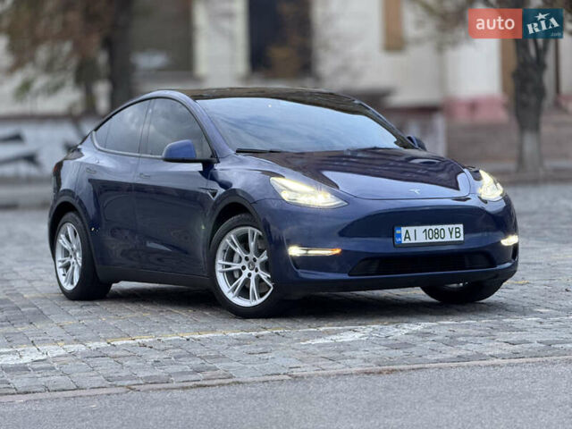 Тесла Model Y 2021 в Харькове на Automoto.ua Синий Тесла Model Y, объемом двигателя 0 л и пробегом 113 тыс. км за 21200 $, фото 10 на Automoto.ua