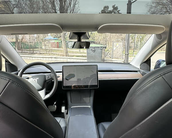 Синий Тесла Model Y, объемом двигателя 0 л и пробегом 35 тыс. км за 22500 $, фото 22 на Automoto.ua