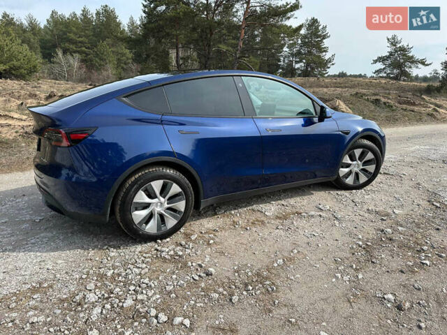 Синий Тесла Model Y, объемом двигателя 0 л и пробегом 35 тыс. км за 27999 $, фото 33 на Automoto.ua