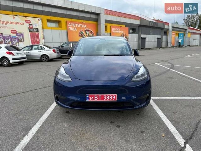 Синий Тесла Model Y, объемом двигателя 0 л и пробегом 150 тыс. км за 22000 $, фото 8 на Automoto.ua
