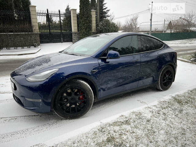Синий Тесла Model Y, объемом двигателя 0 л и пробегом 66 тыс. км за 25000 $, фото 10 на Automoto.ua