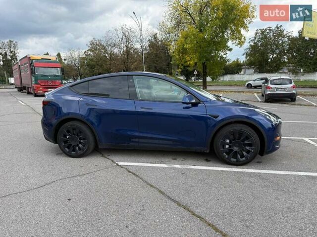 Синий Тесла Model Y, объемом двигателя 0 л и пробегом 150 тыс. км за 22000 $, фото 1 на Automoto.ua