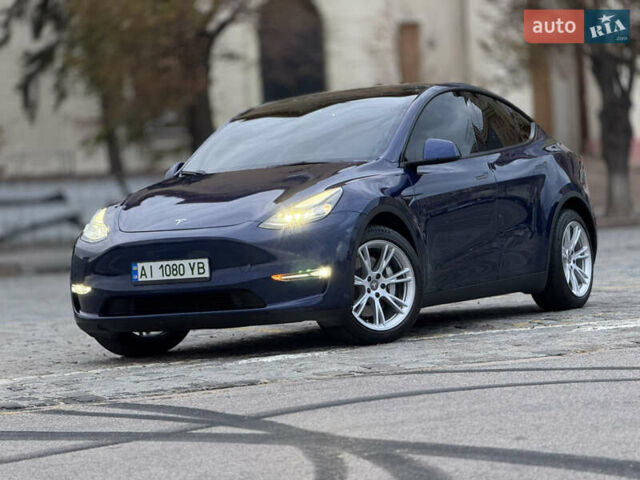 Тесла Model Y 2021 в Харькове на Automoto.ua Синий Тесла Model Y, объемом двигателя 0 л и пробегом 113 тыс. км за 21200 $, фото 4 на Automoto.ua