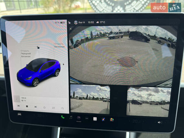 Синий Тесла Model Y, объемом двигателя 0 л и пробегом 83 тыс. км за 24999 $, фото 30 на Automoto.ua