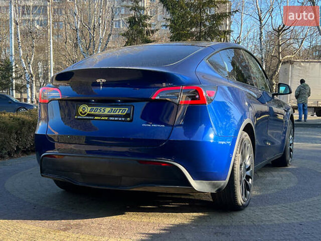 Синій Тесла Model Y, об'ємом двигуна 0 л та пробігом 64 тис. км за 26900 $, фото 6 на Automoto.ua