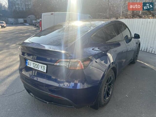 Синий Тесла Model Y, объемом двигателя 0 л и пробегом 101 тыс. км за 23999 $, фото 21 на Automoto.ua
