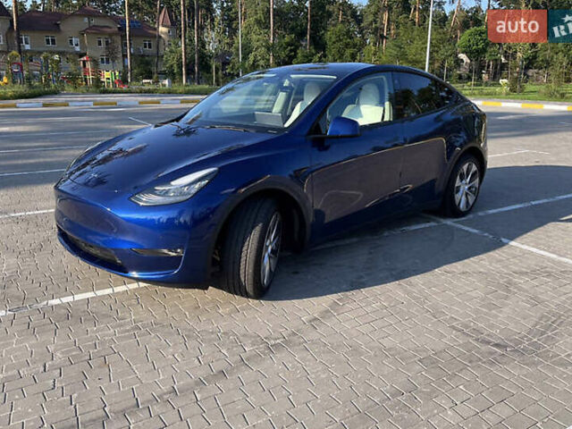 Синий Тесла Model Y, объемом двигателя 0 л и пробегом 31 тыс. км за 24500 $, фото 2 на Automoto.ua