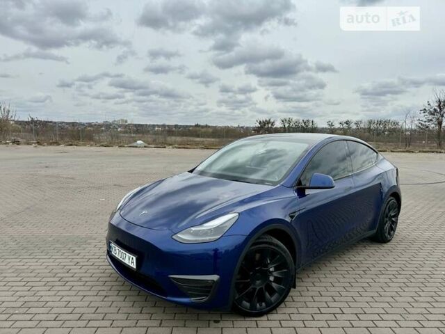 Синій Тесла Model Y, об'ємом двигуна 0 л та пробігом 28 тис. км за 38555 $, фото 2 на Automoto.ua