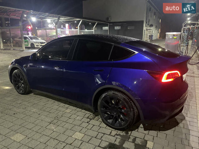 Синий Тесла Model Y, объемом двигателя 0 л и пробегом 190 тыс. км за 22300 $, фото 1 на Automoto.ua