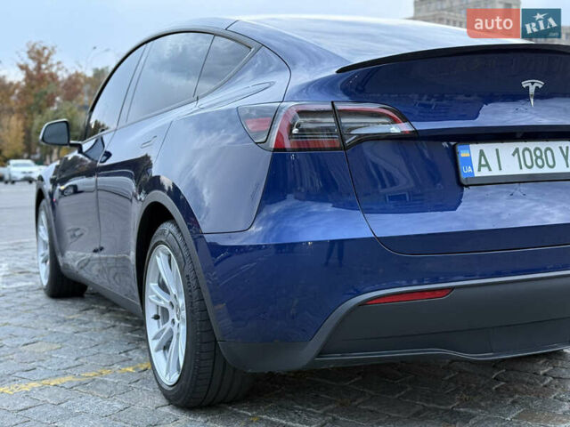 Тесла Model Y 2021 в Харькове на Automoto.ua Синий Тесла Model Y, объемом двигателя 0 л и пробегом 113 тыс. км за 21200 $, фото 85 на Automoto.ua