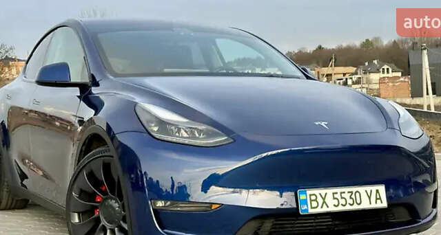Синий Тесла Model Y, объемом двигателя 0 л и пробегом 127 тыс. км за 24700 $, фото 18 на Automoto.ua