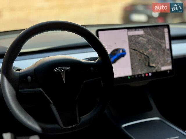 Тесла Model Y 2021 в Белой Церкве на Automoto.ua Синий Тесла Model Y, объемом двигателя 0 л и пробегом 76 тыс. км за 26500 $, фото 15 на Automoto.ua
