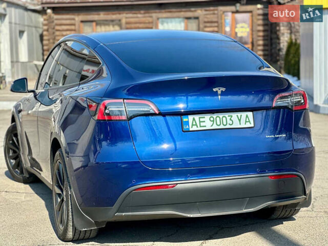 Синий Тесла Model Y, объемом двигателя 0 л и пробегом 33 тыс. км за 23300 $, фото 16 на Automoto.ua