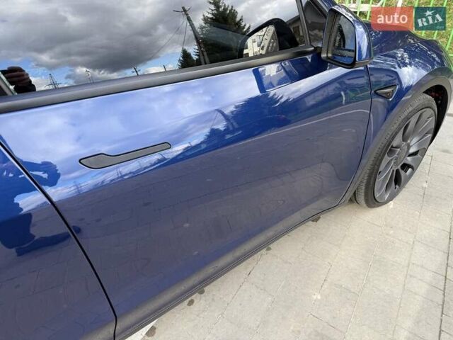 Синий Тесла Model Y, объемом двигателя 0 л и пробегом 86 тыс. км за 25900 $, фото 67 на Automoto.ua