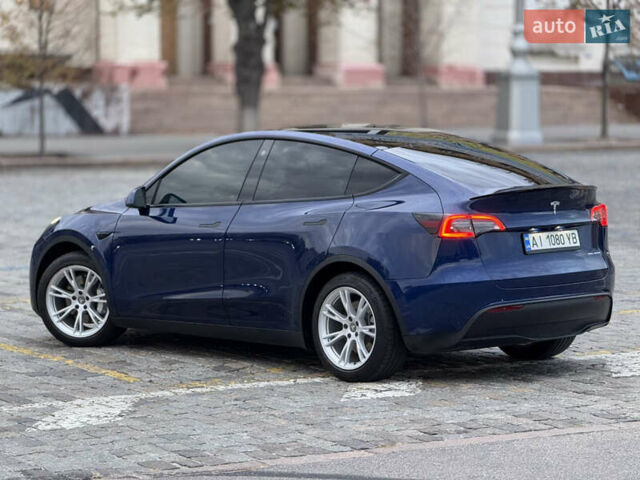 Тесла Model Y 2021 в Харькове на Automoto.ua Синий Тесла Model Y, объемом двигателя 0 л и пробегом 113 тыс. км за 21200 $, фото 9 на Automoto.ua