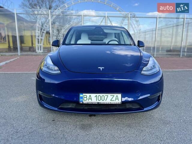 Синий Тесла Model Y, объемом двигателя 0 л и пробегом 69 тыс. км за 22200 $, фото 2 на Automoto.ua