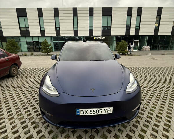 Синій Тесла Model Y, об'ємом двигуна 0 л та пробігом 48 тис. км за 26000 $, фото 2 на Automoto.ua