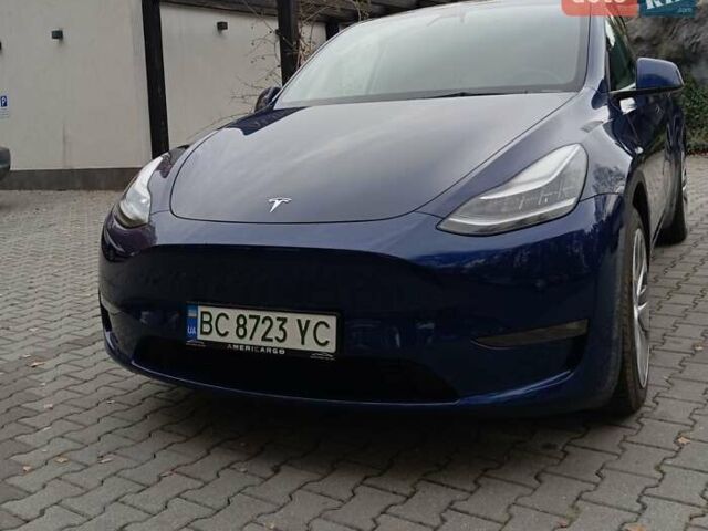 Синій Тесла Model Y, об'ємом двигуна 0 л та пробігом 51 тис. км за 25999 $, фото 5 на Automoto.ua
