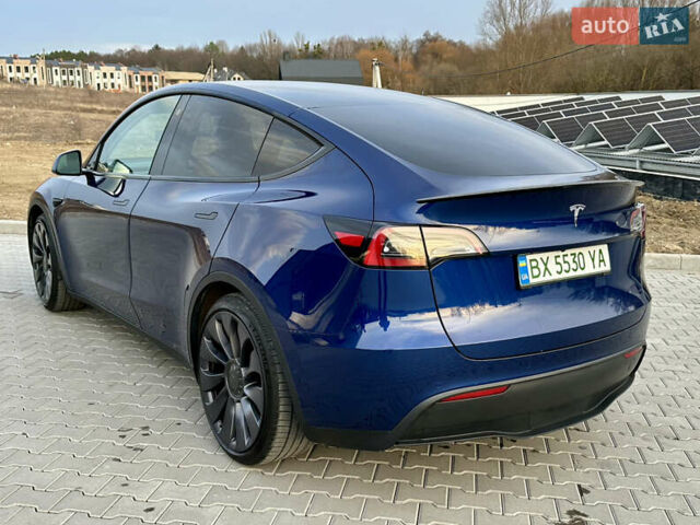 Синий Тесла Model Y, объемом двигателя 0 л и пробегом 120 тыс. км за 23900 $, фото 6 на Automoto.ua