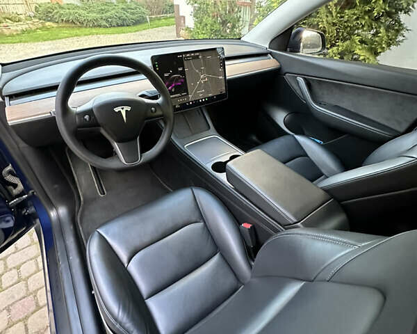 Синій Тесла Model Y, об'ємом двигуна 0 л та пробігом 34 тис. км за 28000 $, фото 16 на Automoto.ua
