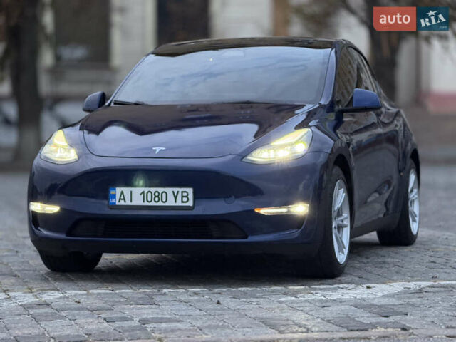 Тесла Model Y 2021 в Харькове на Automoto.ua Синий Тесла Model Y, объемом двигателя 0 л и пробегом 113 тыс. км за 21200 $, фото 27 на Automoto.ua