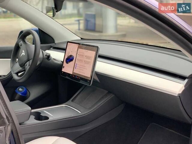 Синий Тесла Model Y, объемом двигателя 0 л и пробегом 130 тыс. км за 23500 $, фото 10 на Automoto.ua
