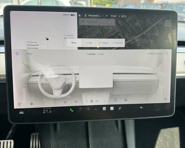 Синий Тесла Model Y, объемом двигателя 0 л и пробегом 120 тыс. км за 23900 $, фото 24 на Automoto.ua