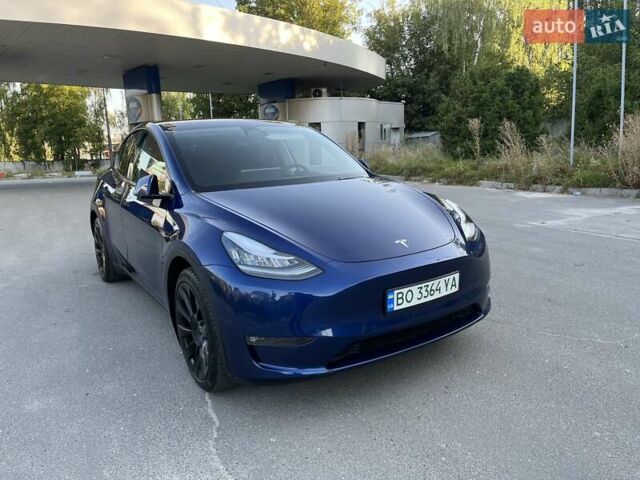 Синий Тесла Model Y, объемом двигателя 0 л и пробегом 68 тыс. км за 25000 $, фото 5 на Automoto.ua