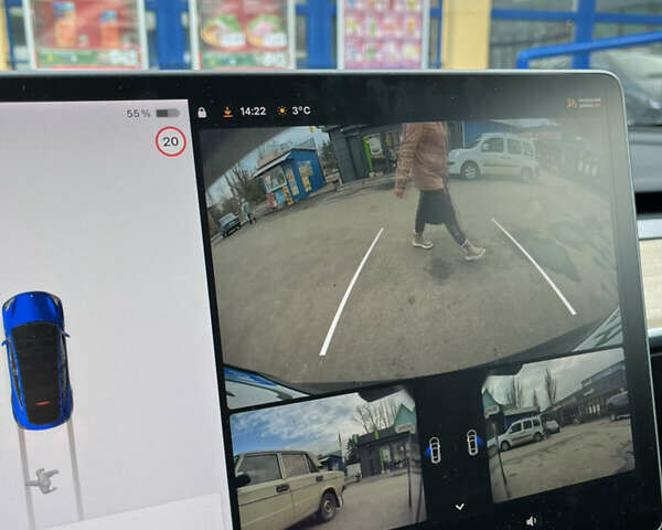 Синій Тесла Model Y, об'ємом двигуна 0 л та пробігом 72 тис. км за 27500 $, фото 9 на Automoto.ua