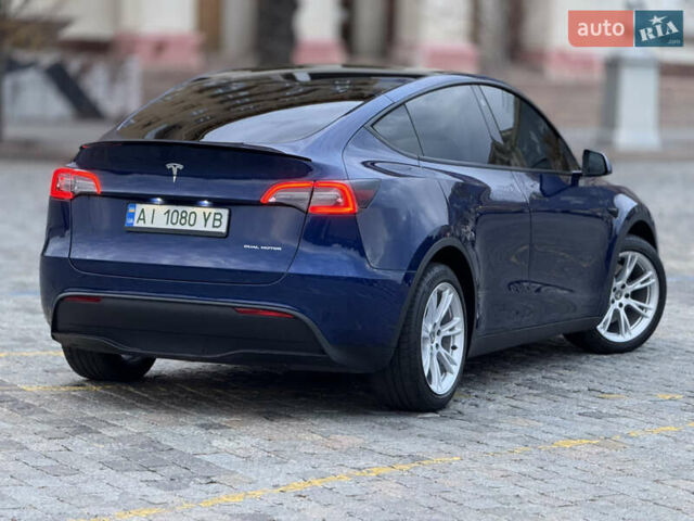 Тесла Model Y 2021 в Харькове на Automoto.ua Синий Тесла Model Y, объемом двигателя 0 л и пробегом 113 тыс. км за 21200 $, фото 19 на Automoto.ua