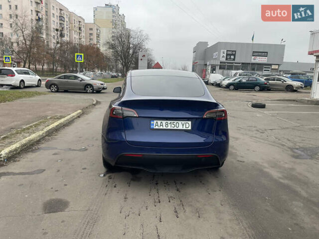 Синий Тесла Model Y, объемом двигателя 0 л и пробегом 127 тыс. км за 22300 $, фото 7 на Automoto.ua
