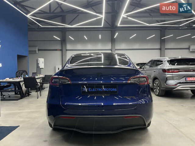 Синий Тесла Model Y, объемом двигателя 0 л и пробегом 68 тыс. км за 29900 $, фото 5 на Automoto.ua