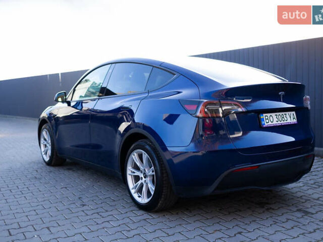 Синий Тесла Model Y, объемом двигателя 0 л и пробегом 42 тыс. км за 27000 $, фото 6 на Automoto.ua